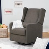 image:imageCarters Arlo Glider Recliner Nursery Chair  Water amp Stain Resistant Glider Rocking Chair for Nursery  GREENGUARD Gold FSC amp CertiPUR US Certified  Cozy Cream Swivel Rocker Recliner Chair  Glider Recliner Nursery Chair w 360 Swivel  GREENGUARD Gold amp FSC Certified Glider Rocking ChairPerformance Charcoal Linen