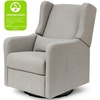 image:imageCarters Arlo Glider Recliner Nursery Chair  Water amp Stain Resistant Glider Rocking Chair for Nursery  GREENGUARD Gold FSC amp CertiPUR US Certified  Cozy Cream Swivel Rocker Recliner Chair  Glider Recliner Nursery Chair w 360 Swivel  GREENGUARD Gold amp FSC Certified Glider Rocking ChairPerformance Grey Linen