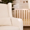 image:imageCarters Arlo Glider Recliner Nursery Chair  Water amp Stain Resistant Glider Rocking Chair for Nursery  GREENGUARD Gold FSC amp CertiPUR US Certified  Cozy Cream Swivel Rocker Recliner Chair  Glider Recliner Nursery Chair w 360 Swivel  GREENGUARD Gold amp FSC Certified Glider Rocking ChairIvory Boucle