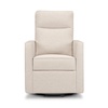 image:imageDaVinci Gabby 360 Swivel Glider Nursery Chair  High Pillowback Glider Rocking Chair  GREENGUARD Gold FSC amp CertiPUR US Certified  Comfy Swivel Chair for Living Room and Nursery Misty Grey  High Pillowback Glider Rocking Chair  GREENGUARD Gold amp FSC Certified  Comfy Swivel Recliner for Living Room amp NurseryBeach