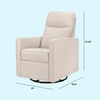 image:imageDaVinci Gabby 360 Swivel Glider Nursery Chair  High Pillowback Glider Rocking Chair  GREENGUARD Gold FSC amp CertiPUR US Certified  Comfy Swivel Chair for Living Room and Nursery Misty Grey  High Pillowback Glider Rocking Chair  GREENGUARD Gold amp FSC Certified  Comfy Swivel Recliner for Living Room amp NurseryBeach