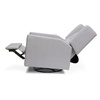 image:imageDavinci Maddox Recliner and Swivel Glider in Misty Grey Greenguard Gold amp CertiPURUS Certified