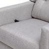 image:imageDavinci Maddox Recliner and Swivel Glider in Misty Grey Greenguard Gold amp CertiPURUS Certified