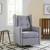 image:imageDavinci Maddox Recliner and Swivel Glider in Misty Grey Greenguard Gold amp CertiPURUS Certified