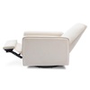 image:imageDavinci Penny Swivel Glider Recliner Performance Cream EcoWeave  Rock Your Baby To Sleep w GREENGUARD Gold Certified Nursery Recliner Chair  Manual 360 Swivel  Water amp Stain ResistantPerformance Cream
