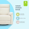 image:imageDavinci Suzy Recliner Glider w 360 Swivel Manual Cozy Cream Boucle  GREENGUARD Gold amp CertiPURUS Certified  Ultra Cozy Recliner Chair for Nursery amp Living Room  Manual ReclinerVanilla