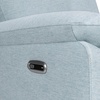 image:imageDavinci Suzy Recliner Glider w 360 Swivel Manual Cozy Cream Boucle  GREENGUARD Gold amp CertiPURUS Certified  Ultra Cozy Recliner Chair for Nursery amp Living Room  Manual ReclinerHeathered Blue