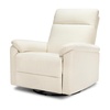 image:imageDavinci Suzy Recliner Glider w 360 Swivel Manual Pine Green  GREENGUARD Gold amp CertiPURUS Certified  Ultra Cozy Recliner Chair for Nursery amp Living Room  Manual ReclinerVanilla