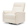 image:imageDavinci Suzy Recliner Glider w 360 Swivel Manual Pine Green  GREENGUARD Gold amp CertiPURUS Certified  Ultra Cozy Recliner Chair for Nursery amp Living Room  Manual ReclinerCozy Cream Boucle