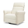 image:imageDavinci Suzy Recliner Glider w 360 Swivel Manual Pine Green  GREENGUARD Gold amp CertiPURUS Certified  Ultra Cozy Recliner Chair for Nursery amp Living Room  Manual ReclinerVanilla
