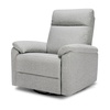 image:imageDavinci Suzy Recliner Glider w 360 Swivel Manual Pine Green  GREENGUARD Gold amp CertiPURUS Certified  Ultra Cozy Recliner Chair for Nursery amp Living Room  Manual ReclinerFrost Grey