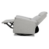 image:imageDavinci Suzy Recliner Glider w 360 Swivel Manual Pine Green  GREENGUARD Gold amp CertiPURUS Certified  Ultra Cozy Recliner Chair for Nursery amp Living Room  Manual ReclinerFrost Grey