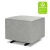 image:imageDavinci Universal Gliding Ottoman in Performance Cream Linen Greenguard Gold amp CertiPURUS CertifiedFrost Grey