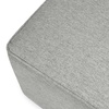 image:imageDavinci Universal Gliding Ottoman in Performance Cream Linen Greenguard Gold amp CertiPURUS CertifiedFrost Grey