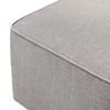 image:imageDavinci Universal Gliding Ottoman in Performance Cream Linen Greenguard Gold amp CertiPURUS CertifiedMisty Grey