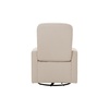 image:imagedaVinci Olive 360 Swivel Glider Chair w Storage Ottoman  Water amp Stain Resistant Rocking Glider  GREENGUARD Gold amp FSC Certified Versatile Rocking Chair for Nursery amp Living Room Polyester CreamCream