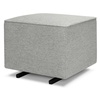 image:imageDavinci Universal Gliding Ottoman in Performance Cream Linen Greenguard Gold amp CertiPURUS CertifiedFrost Grey