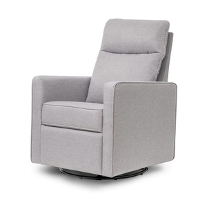 image:imageDaVinci Gabby 360 Swivel Glider Nursery Chair  High Pillowback Glider Rocking Chair  GREENGUARD Gold FSC amp CertiPUR US Certified  Comfy Swivel Chair for Living Room and Nursery Misty Grey  High Pillowback Glider Rocking Chair  GREENGUARD Gold amp FSC Certified  Comfy Swivel Recliner for Living Room amp NurseryMisty Grey