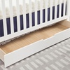 image:imageCarters by DaVinci Colby 4in1 Convertible Crib with Trundle Drawer in White Greenguard Gold Certified Undercrib Storage