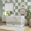 image:imageCarters by DaVinci Colby 4in1 Convertible Crib with Trundle Drawer in White Greenguard Gold Certified Undercrib Storage