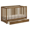 image:imageCarters by Davinci Colby 4in1 Convertible Crib wTrundle Storage  GREENGUARD Certified Convertible Baby Crib to Toddler Bed Daybed FullSize Bed  4 Adjustable Mattress Heights Walnut