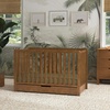 image:imageCarters by Davinci Colby 4in1 Convertible Crib wTrundle Storage  GREENGUARD Certified Convertible Baby Crib to Toddler Bed Daybed FullSize Bed  4 Adjustable Mattress Heights Walnut