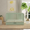 image:imageCarters by Davinci Colby 4in1 Convertible Crib with Trundle Drawer in Light Sage Greenguard Gold Certified Undercrib Storage