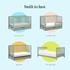 image:imageCarters by Davinci Colby 4in1 Convertible Crib with Trundle Drawer in Light Sage Greenguard Gold Certified Undercrib Storage