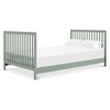 image:imageCarters by Davinci Colby 4in1 Convertible Crib with Trundle Drawer in Light Sage Greenguard Gold Certified Undercrib Storage