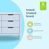 image:imageCarters by Davinci Colby 6Drawer Double Dresser in Powder Blue GREENGUARD Gold CertifiedPowder Blue