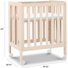 image:imageCarters by Davinci Colby Grow 6in1 Convertible Crib  Color Name  GREENGUARD Gold Certified Converts from a Portable Bassinet to a FullSize Crib w wheels Daybed Junior Bed FullSize Bed