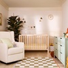 image:imageCarters by Davinci Colby LowProfile 4in1 Baby Crib Walnut  GREENGUARD Certified Crib Convertible to Toddler Bed Daybed amp FullSize Bed 4 Adjustable Mattress Heights Easy to AssembleWashed Natural