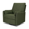 image:imageCarters by Davinci Ethan Swivel Recliner  Performance Cream Linen  GREENGUARD Gold CertiPURUS Certified Glider w 360 Swivel  Spacious Seating for Extra Comfort  Water amp Stain ResistantForest Green Linen
