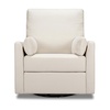 image:imageCarters by Davinci Ethan Swivel Recliner  Performance Cream Linen  GREENGUARD Gold CertiPURUS Certified Glider w 360 Swivel  Spacious Seating for Extra Comfort  Water amp Stain ResistantPerformance Cream