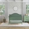 image:imageCarters by Davinci Nolan 4in1 Convertible Crib in Light Sage Greenguard Gold CertifiedLight Sage