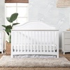 image:imageCarters by Davinci Nolan 4in1 Convertible Crib in Light Sage Greenguard Gold CertifiedWhite