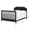 image:imageDaVinci Hidden Hardware TwinFullSize Bed Conversion Kit M5789 in ChestnutIn Ebony Black