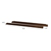 image:imageDaVinci Hidden Hardware TwinFullSize Bed Conversion Kit M5789 in ChestnutIn Espresso Finish
