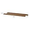 image:imageDaVinci Hidden Hardware TwinFullSize Bed Conversion Kit M5789 in ChestnutNatural Walnut
