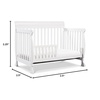image:imageDaVinci Kalani 4in1 Convertible Crib in White Greenguard Gold CertifiedWhite