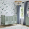 image:imageDavinci Beau 3in1 Convertible Baby Crib Forest Green  GREENGUARD Certified Converts to Toddler Bed amp Daybed 4 Adjustable Mattress Heights Toddler Conversion Kit Sold SeparatelyLight Sage