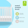 image:imageDavinci Beau 3in1 Convertible Baby Crib Forest Green  GREENGUARD Certified Converts to Toddler Bed amp Daybed 4 Adjustable Mattress Heights Toddler Conversion Kit Sold SeparatelyWhite