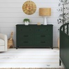 image:imageDavinci Beau 6Drawer Baby Dresser GREENGUARD Gold Certified Honey  6 Spacious SmoothGliding Drawers w Ample Storage  Durable amp Modern EasytoAssemble Nursery Dresser for Kids Boys amp GirlsForest Green