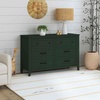 image:imageDavinci Beau 6Drawer Baby Dresser GREENGUARD Gold Certified Honey  6 Spacious SmoothGliding Drawers w Ample Storage  Durable amp Modern EasytoAssemble Nursery Dresser for Kids Boys amp GirlsForest Green