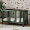 image:imageDavinci Birdie 3in1 Convertible Crib GREENGUARD Certified Walnut  Converts to Toddler Bed amp Daybed 4 Adjustable Mattress Heights  Conversion Kit Sold Separately  Easy to AssembleForest Green
