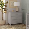image:imageDavinci Charlie 3 Drawer Dresser  GREENGUARD Gold Certified Small Dresser with Drawers Chest for Nursery  Bedside Nightstand  Wooden Cabinet for Bedroom Living Room Closet  Easy Assembly GreyGrey