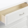 image:imageDavinci Charlie 3 Drawer Dresser  GREENGUARD Gold Certified Small Dresser with Drawers Chest for Nursery  Bedside Nightstand  Wooden Cabinet for Bedroom Living Room Closet  Easy Assembly GreyWhite