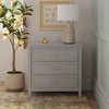 image:imageDavinci Charlie 3 Drawer Dresser  GREENGUARD Gold Certified Small Dresser with Drawers Chest for Nursery  Bedside Nightstand  Wooden Cabinet for Bedroom Living Room Closet  Easy Assembly GreyGrey