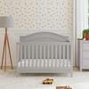 image:imageDavinci Charlie 4in1 Convertible Baby Crib  GREENGUARD Gold Certified Convertible Crib to Toddler Bed Daybed FullSize Wooden Bed and Durable  4 Adjustable Mattress Heights  GreyGrey