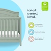 image:imageDavinci Charlie 4in1 Convertible Baby Crib  GREENGUARD Gold Certified Convertible Crib to Toddler Bed Daybed FullSize Wooden Bed and Durable  4 Adjustable Mattress Heights  GreyLight Sage